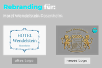 logo website rebranding hotel wendelstein rosenheim