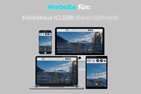 logo website website f&uuml;r ferienhaus iglson schweiz